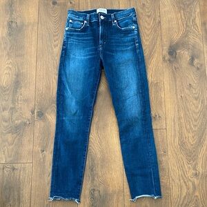 AGOLDE Sophie Crop Jeans Size 25 Stretch Denim Cropped